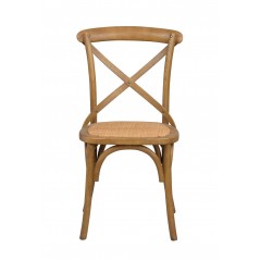 BA Cross Back Dining Chair Natural